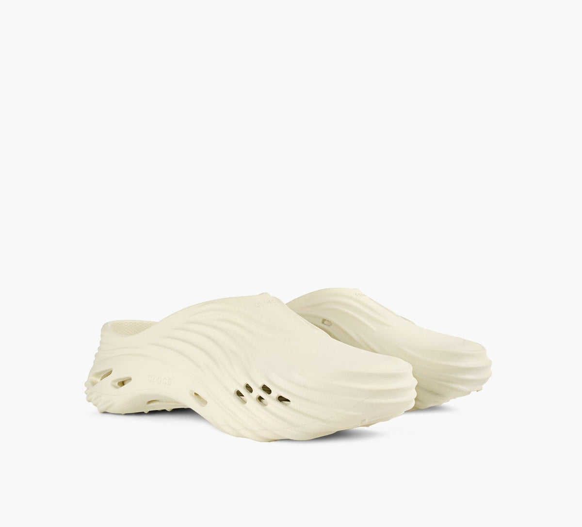 CROCS SABOTSECHOWAVE en GRIS vue 2
