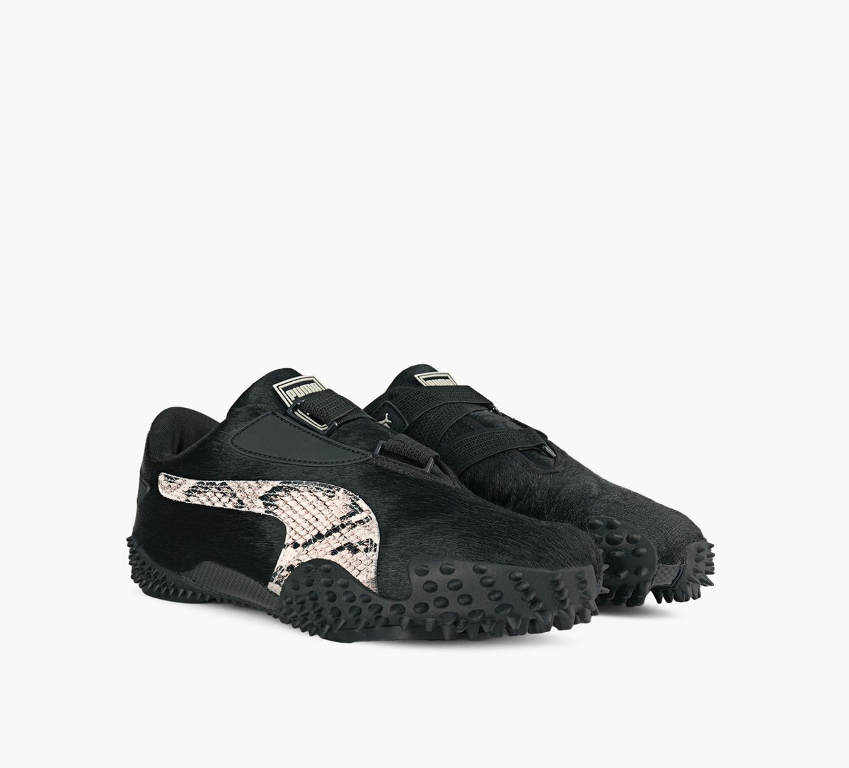 PUMA PUMAXAAPROCKYBASKETMOSTROOGENPOILSDEPONEY en NOIR vue 2