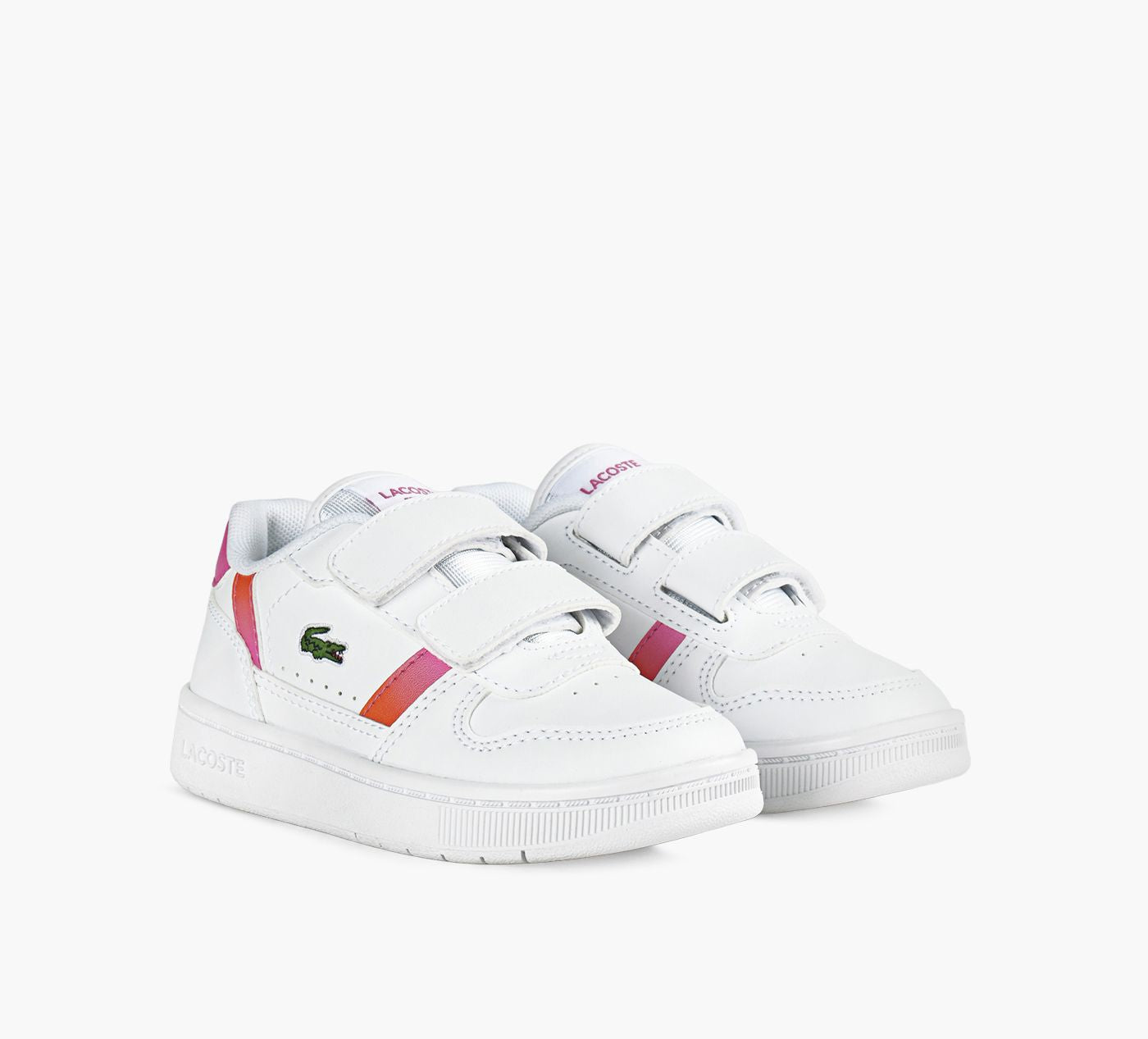 LACOSTE TCLIP en BLANC vue 2