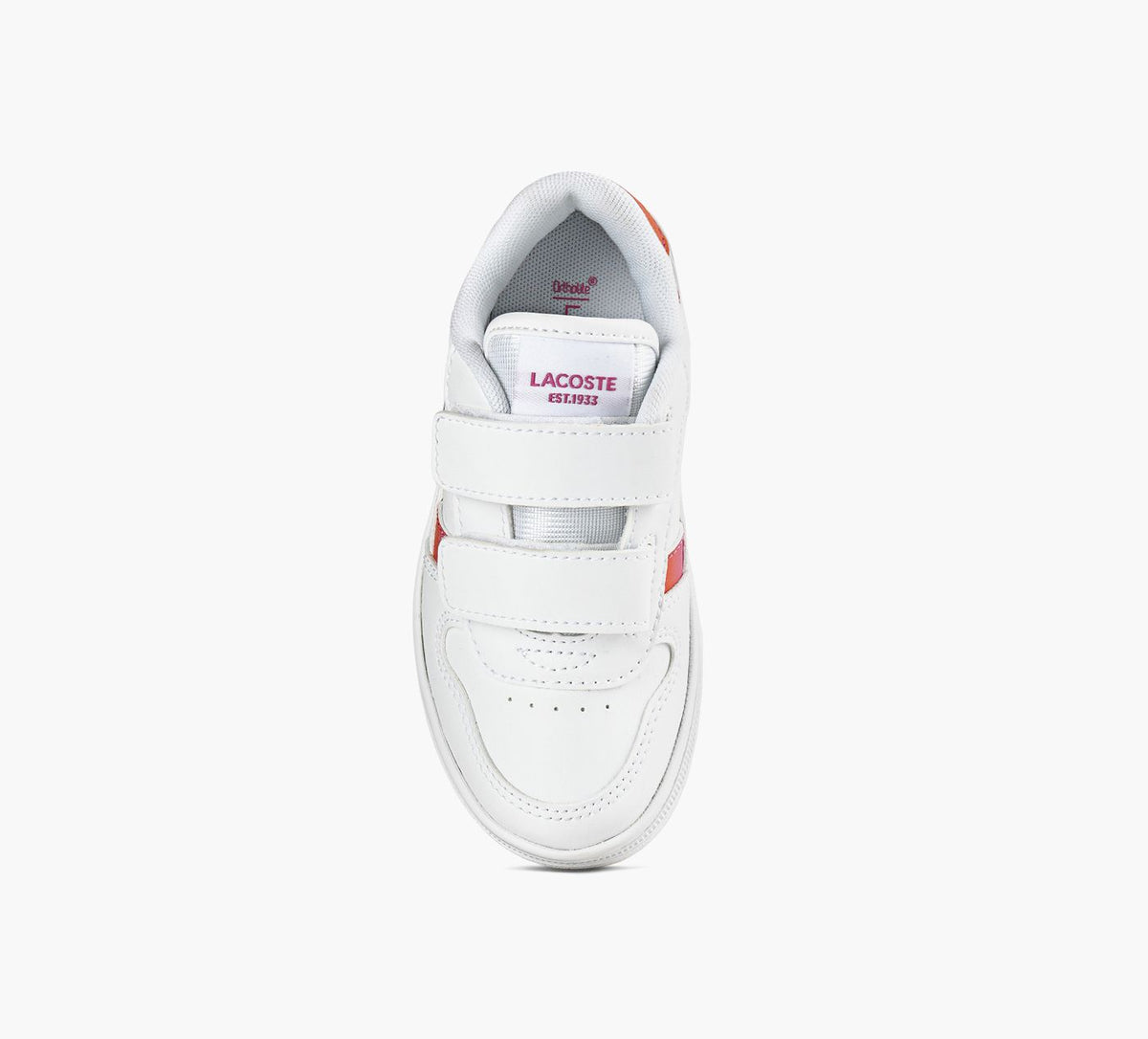 LACOSTE TCLIP en BLANC vue 1c