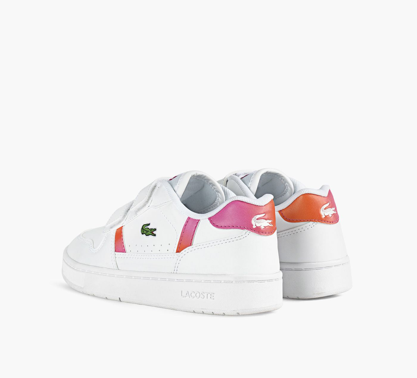 LACOSTE TCLIP en BLANC vue 3