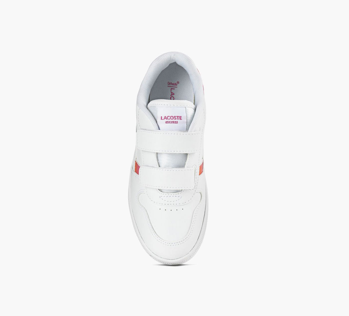LACOSTE TCLIP en BLANC vue 1c