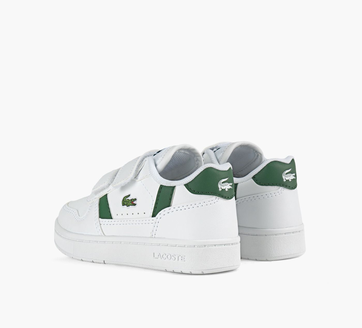 LACOSTE TCLIP en BLANC vue 3