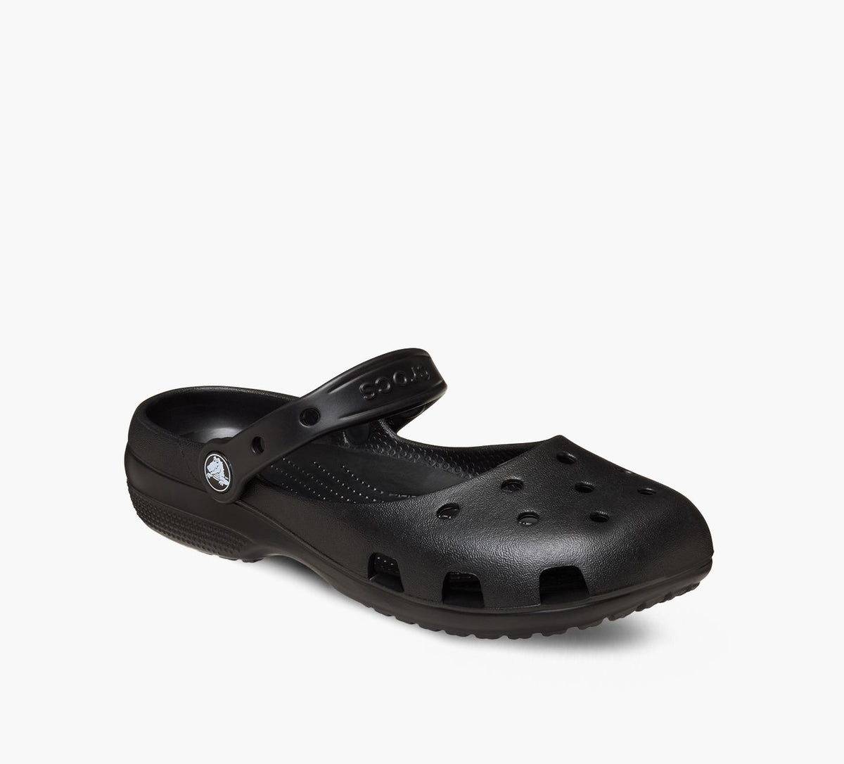 CROCS CLASSICBALLET in BLACK view 2