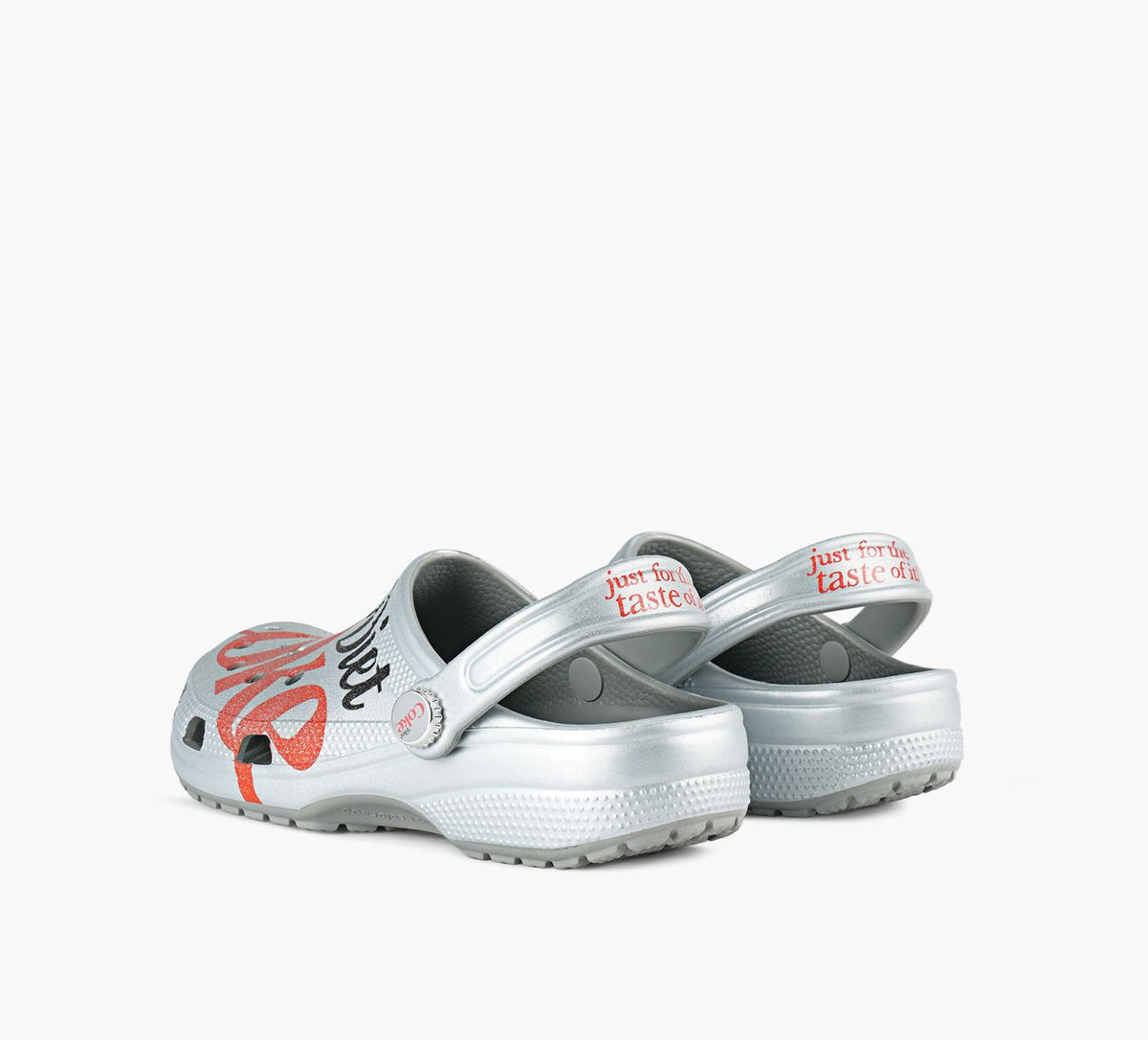 CROCS SABOTSCLASSIQUESDIETCOKE en ARGENT vue 3