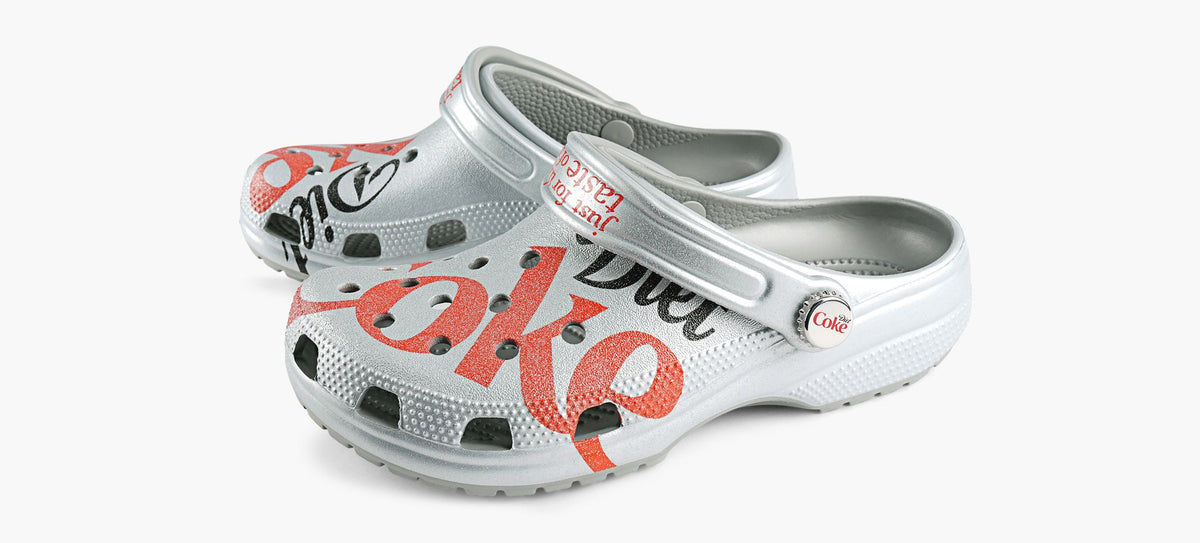 CROCS SABOTSCLASSIQUESDIETCOKE en ARGENT vue 4
