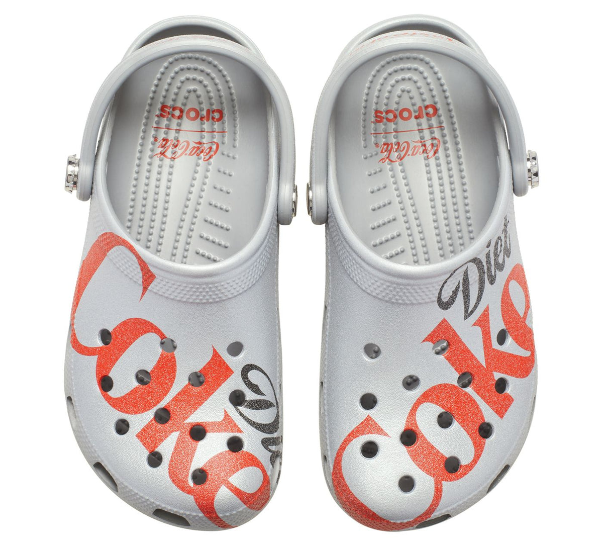 CROCS SABOTSCLASSIQUESDIETCOKE en ARGENT vue 9
