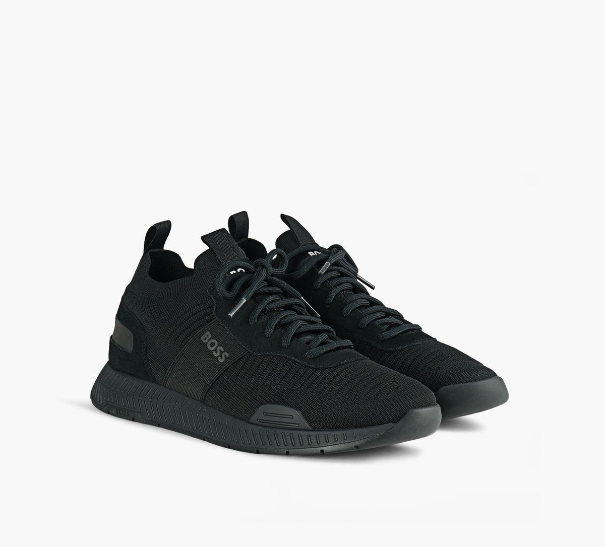 BOSS BASKETTITANIUM en NOIR vue 2
