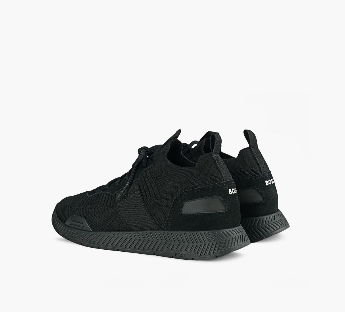 BOSS BASKETTITANIUM en NOIR vue 3