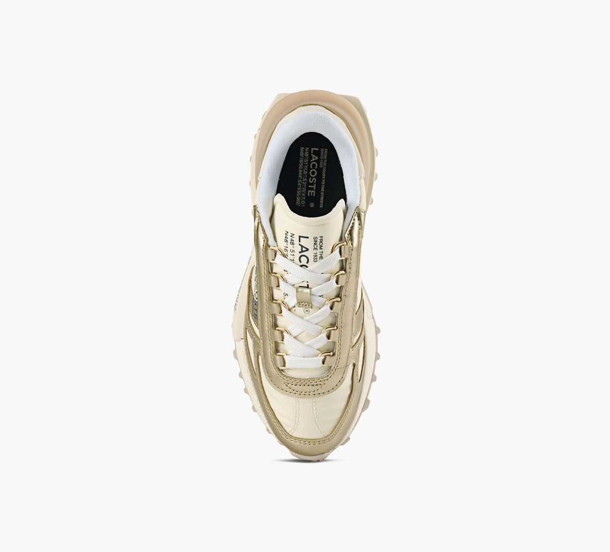 LACOSTE ELITEACTIVE en OR vue 1c