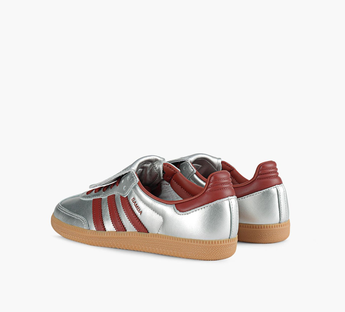 ADIDAS SAMBALONGTONGUE in SILVER view 3