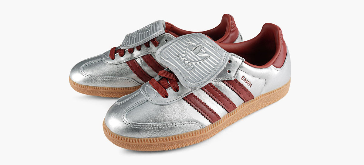 ADIDAS SAMBALONGTONGUE in SILVER view 4