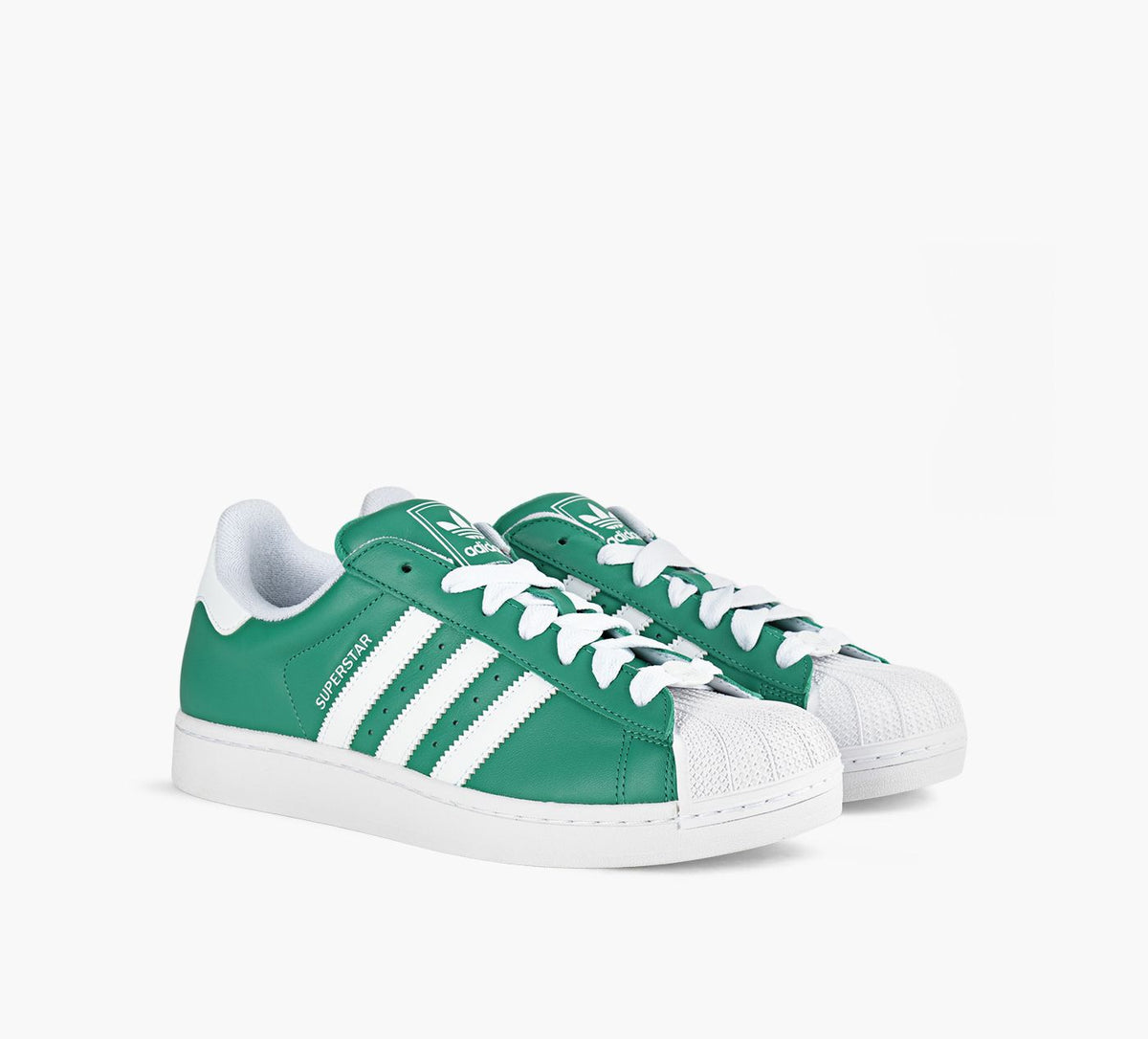 ADIDAS SUPERSTARII in GREEN view 2