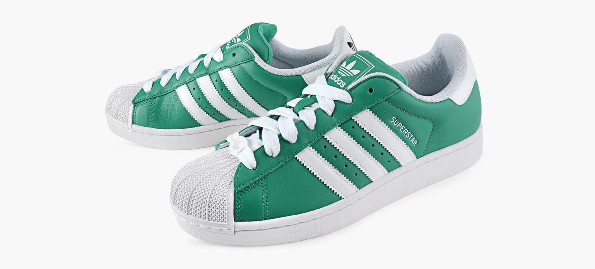 ADIDAS SUPERSTARII in GREEN view 4
