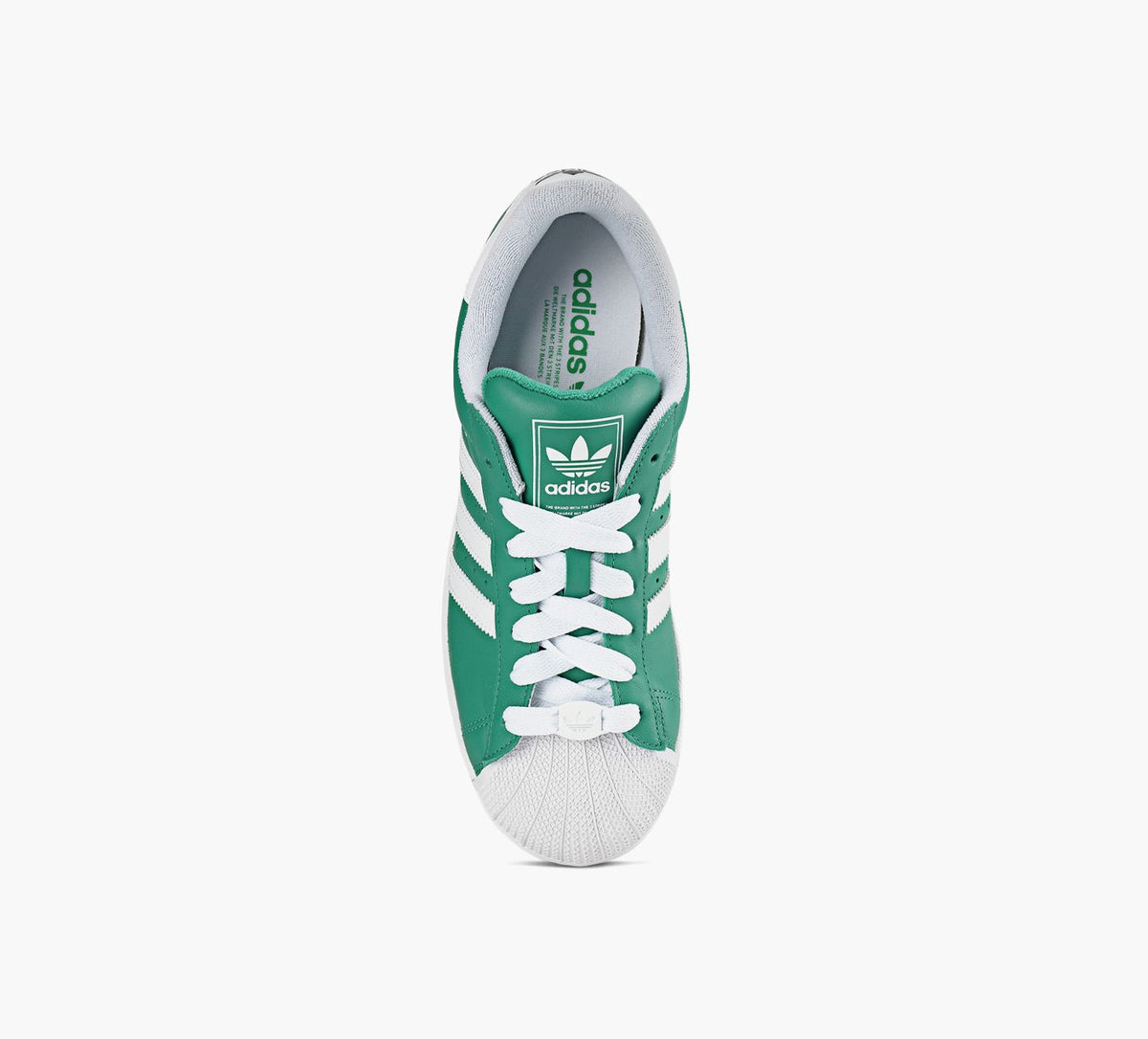 ADIDAS SUPERSTARII in GREEN view 1c