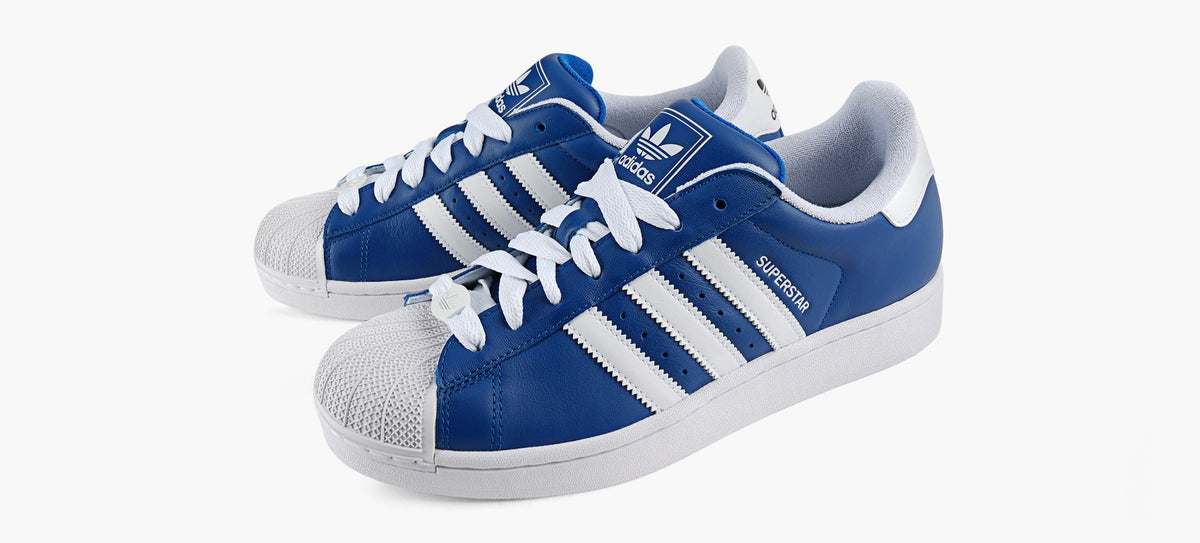 ADIDAS SUPERSTARII in BLUE view 4