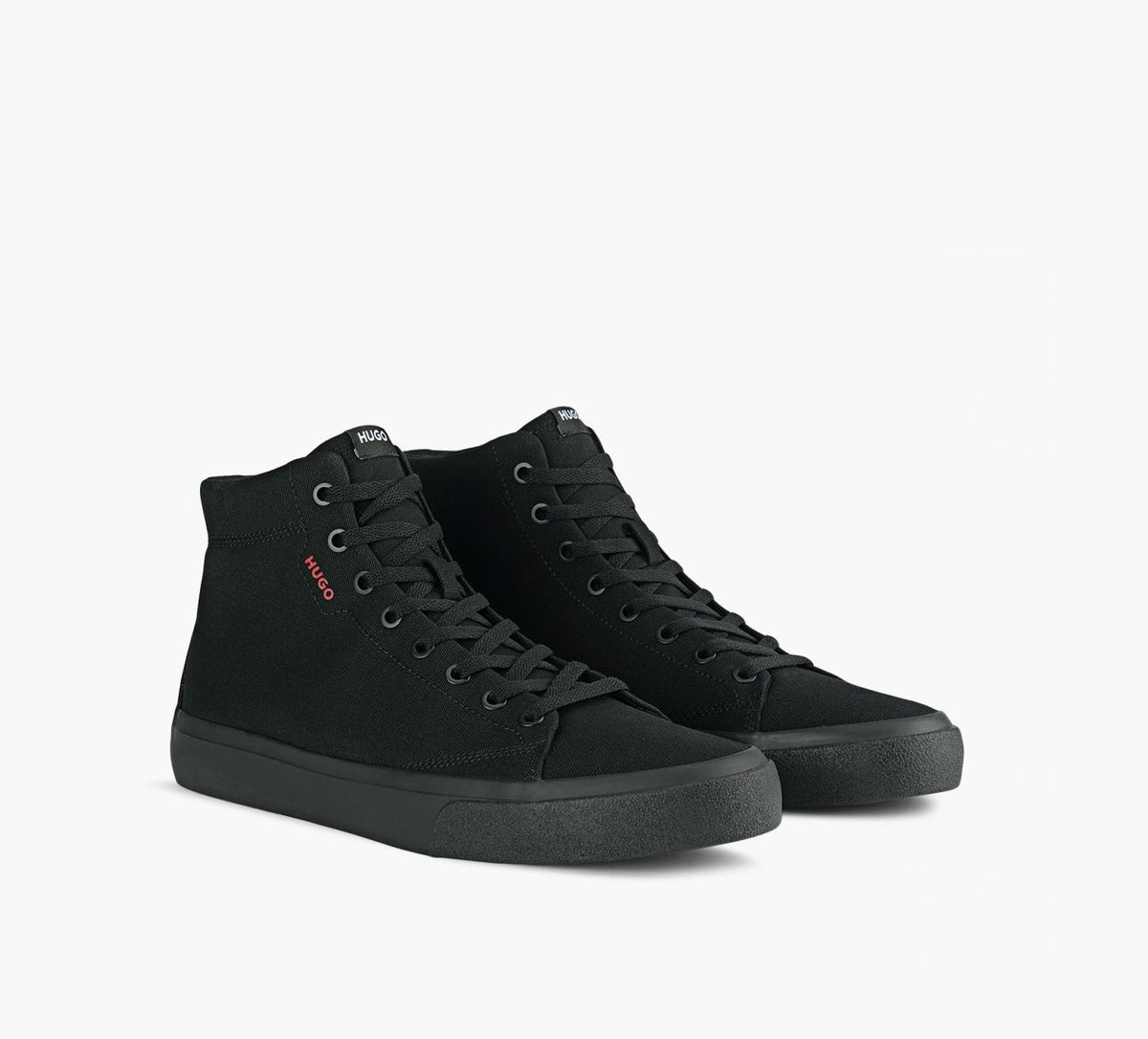 BOSS DYERHUGOHIGHTOP in BLACK view 2