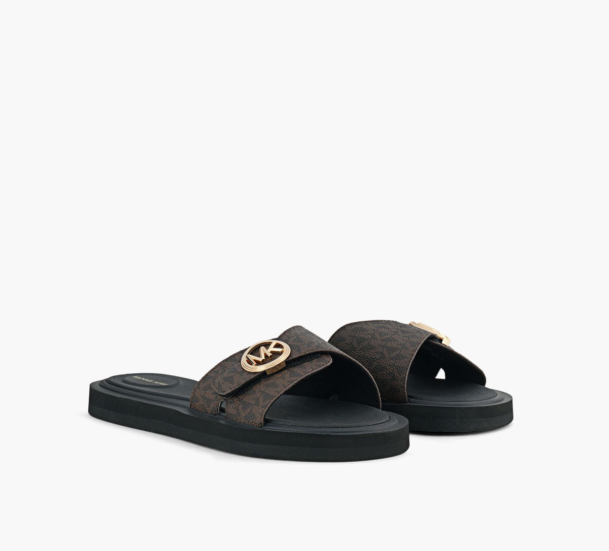 MICHAEL KORS SANDALEMKPOOL en BRUN vue 2