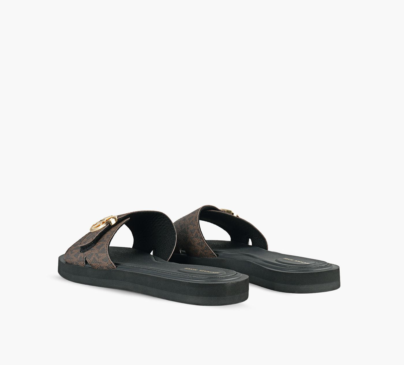 MICHAEL KORS SANDALEMKPOOL en BRUN vue 3