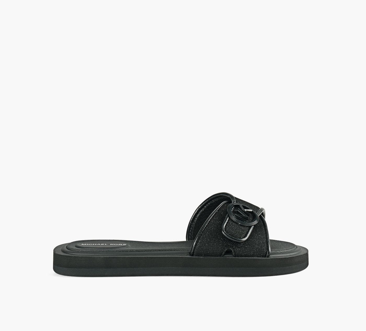 MICHAEL KORS MKPOOLSLIDE in BLACK