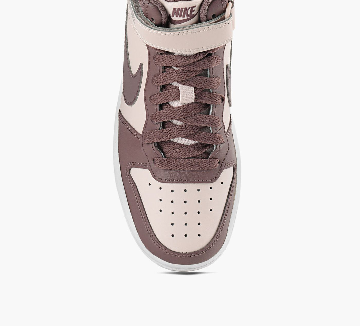 NIKE COURTBOROUGHMID2 in PURPLE view 1c