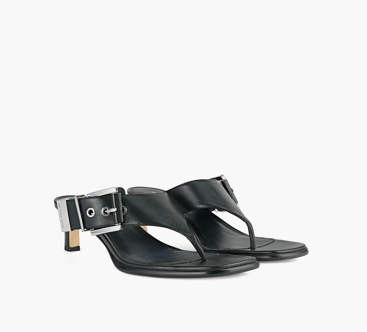 MICHAEL KORS ROWENHEELEDTHONG in BLACK view 2