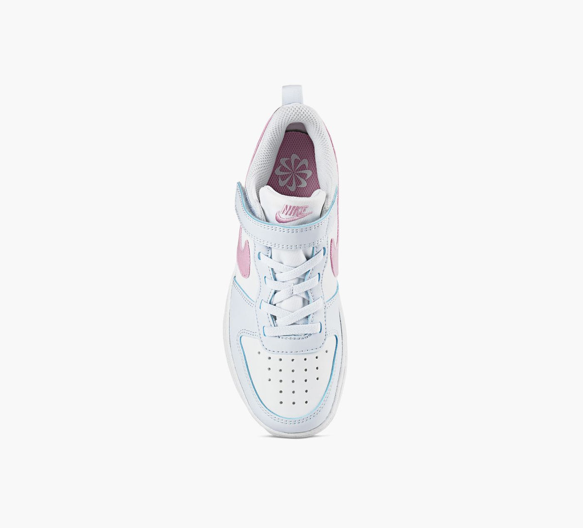 NIKE COURTBOROUGHLOWESSENTIAL in WHITE view 1c