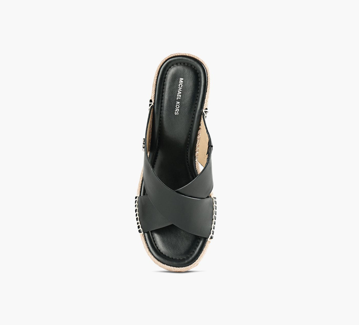 MICHAEL KORS KENZIEWEDGESANDAL in BLACK view 1c