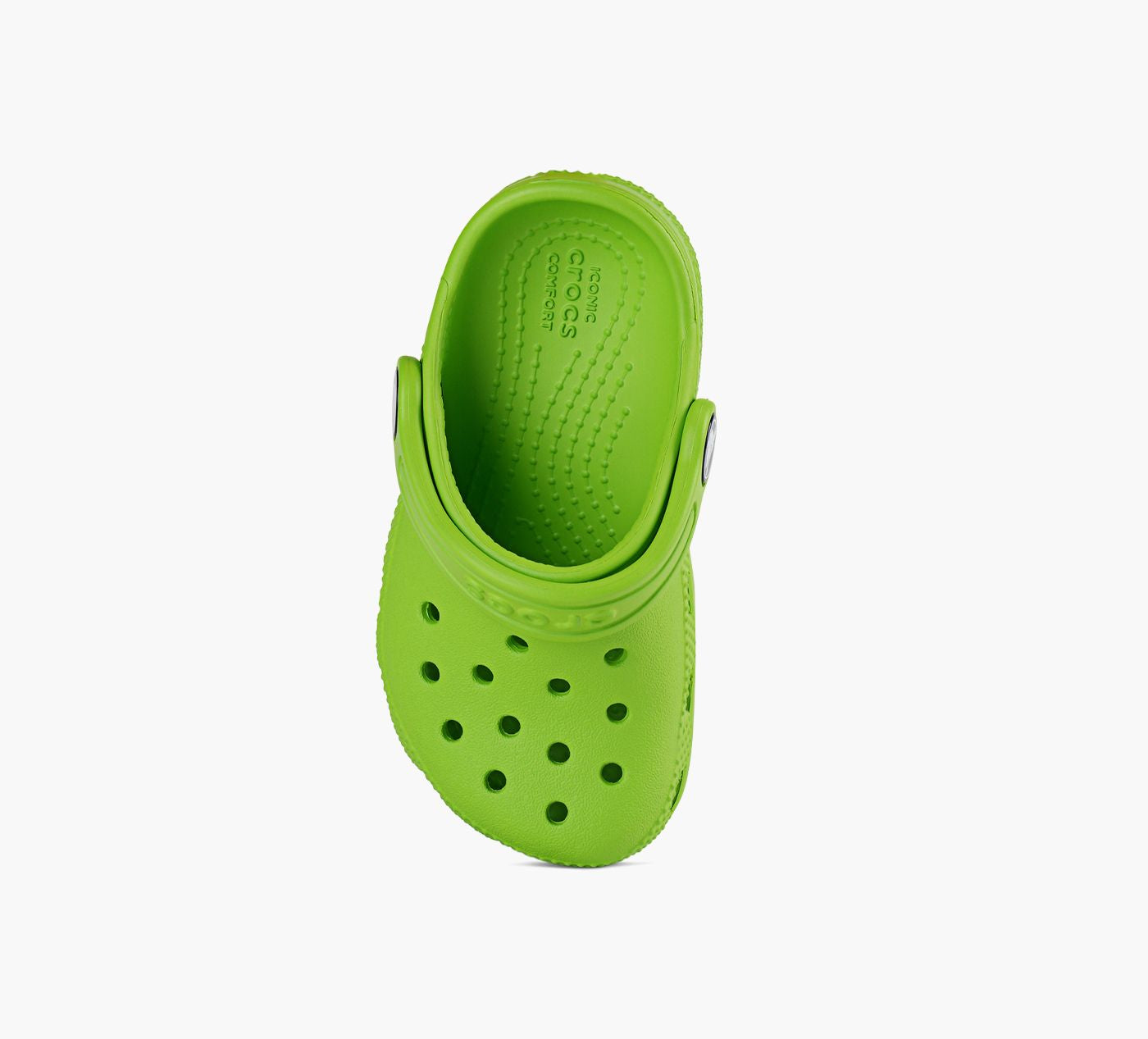 CROCS SABOTSCLASSIQUES en VERT vue 1c