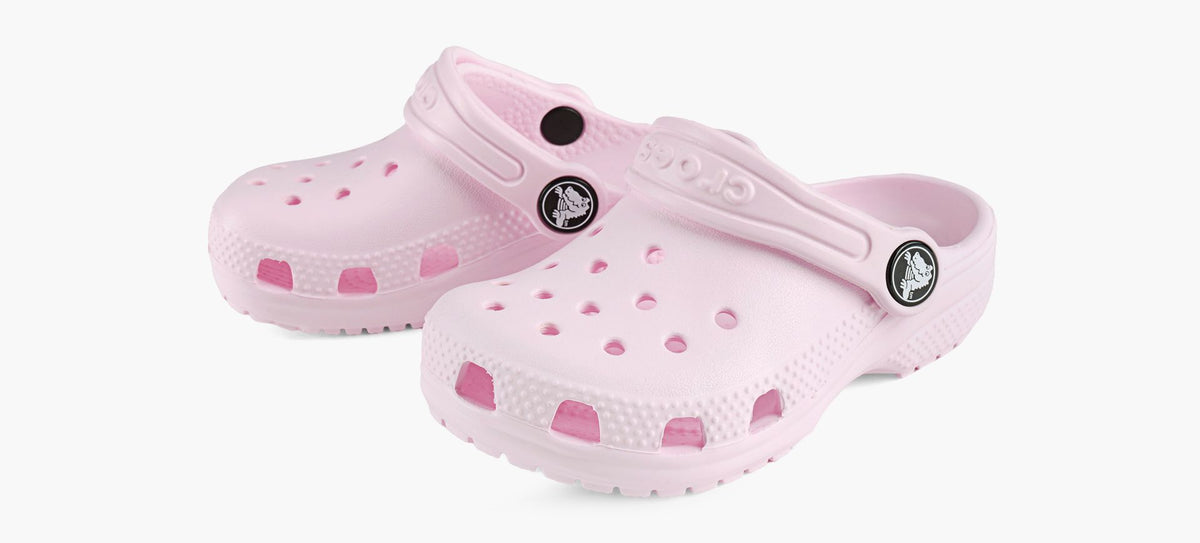 CROCS CLASSICCLOG in LIGHT PINK view 4