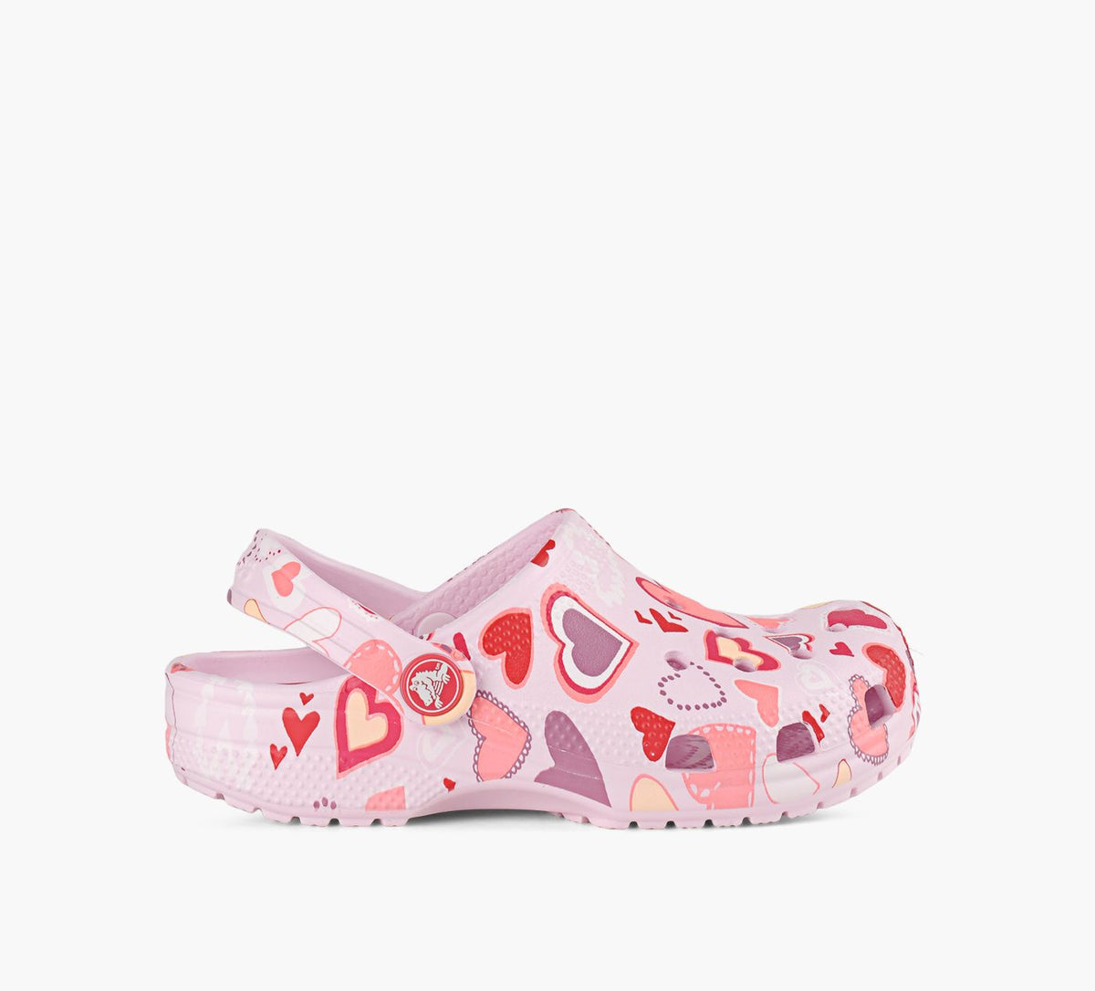 CROCS SABOTSCLASSIQUESGRAPHIQUES en ROSE PALE