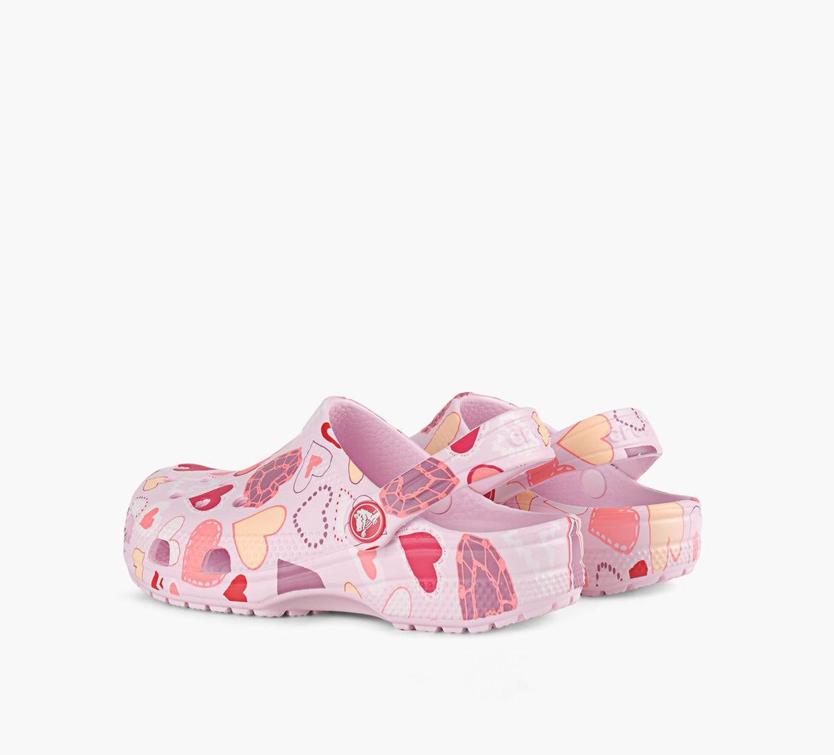 CROCS SABOTSCLASSIQUESGRAPHIQUES en ROSE PALE vue 3