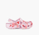 CROCS CLASSICGRAPHICCLOG in LIGHT PINK