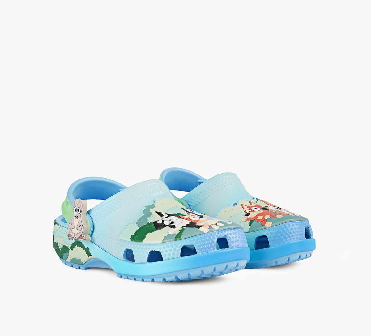 CROCS SABOTSCLASSIQUESBLUEYMULTI en BLEU vue 2