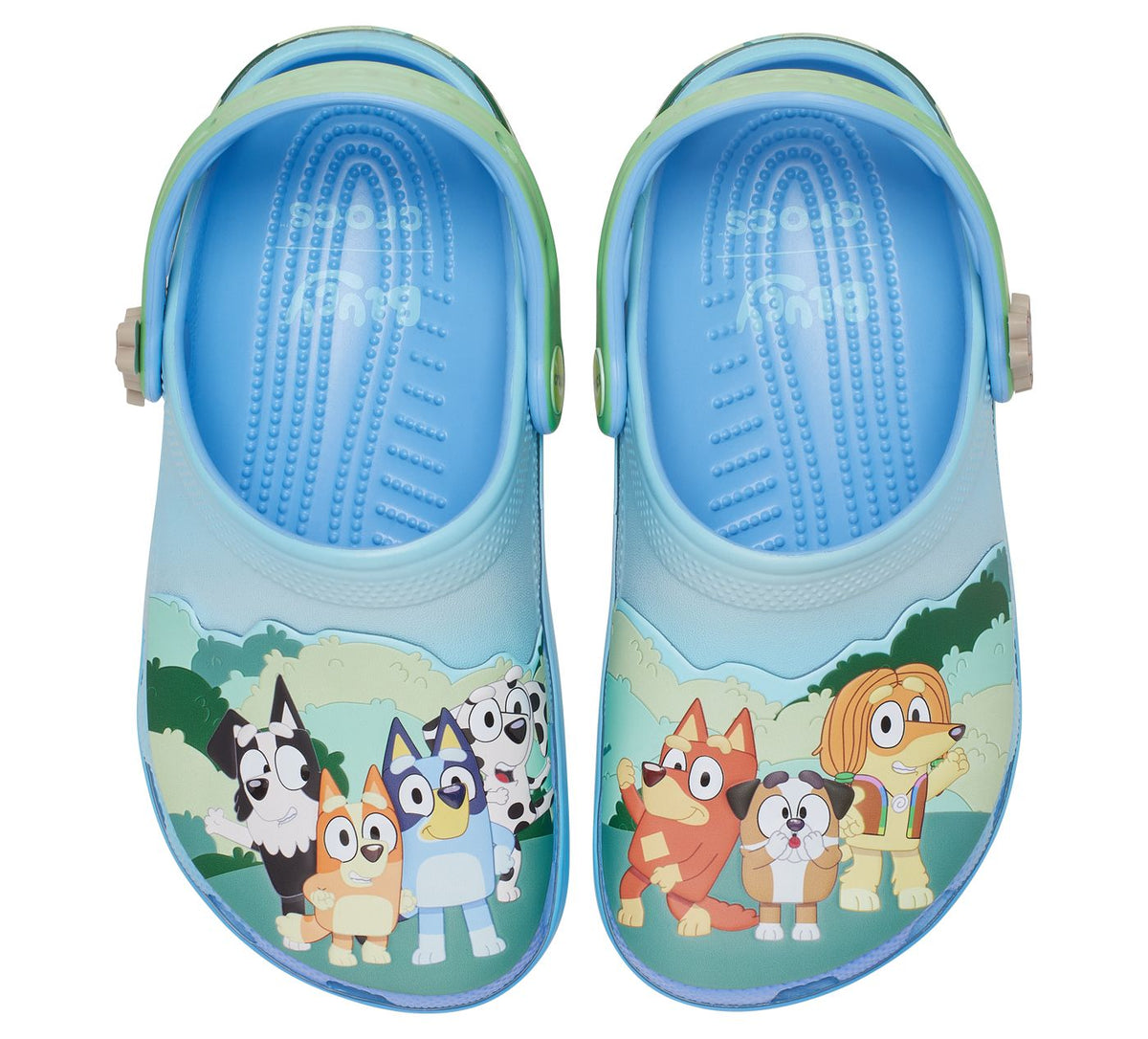 CROCS SABOTSCLASSIQUESBLUEYMULTI en BLEU vue 7