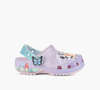 CROCS BLUEYMULTIPINKCLASSICCLOG in PURPLE