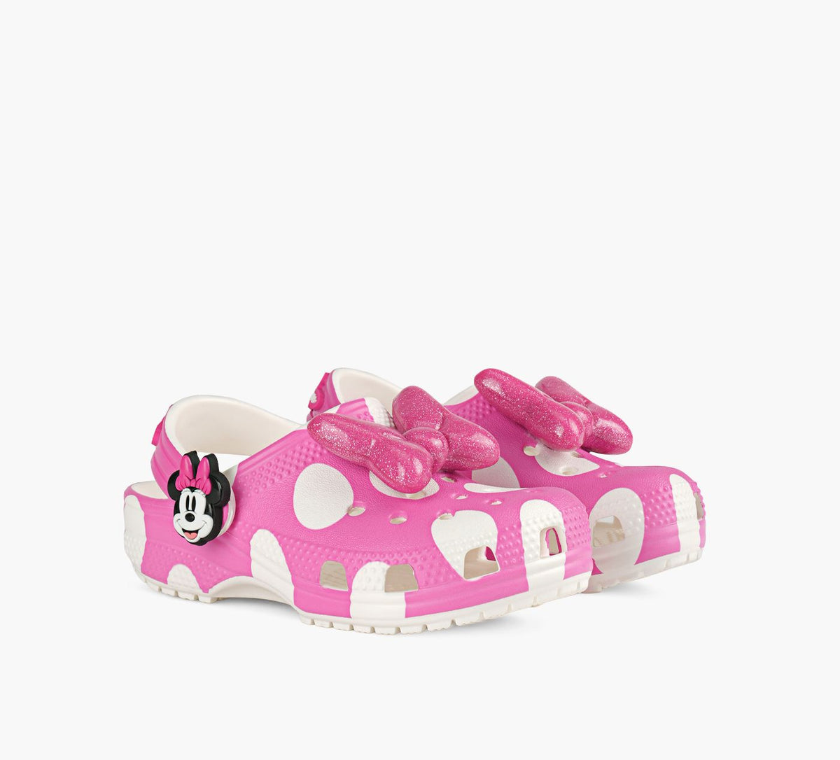 CROCS MINNIEMOUSE in FUCHSIA view 2