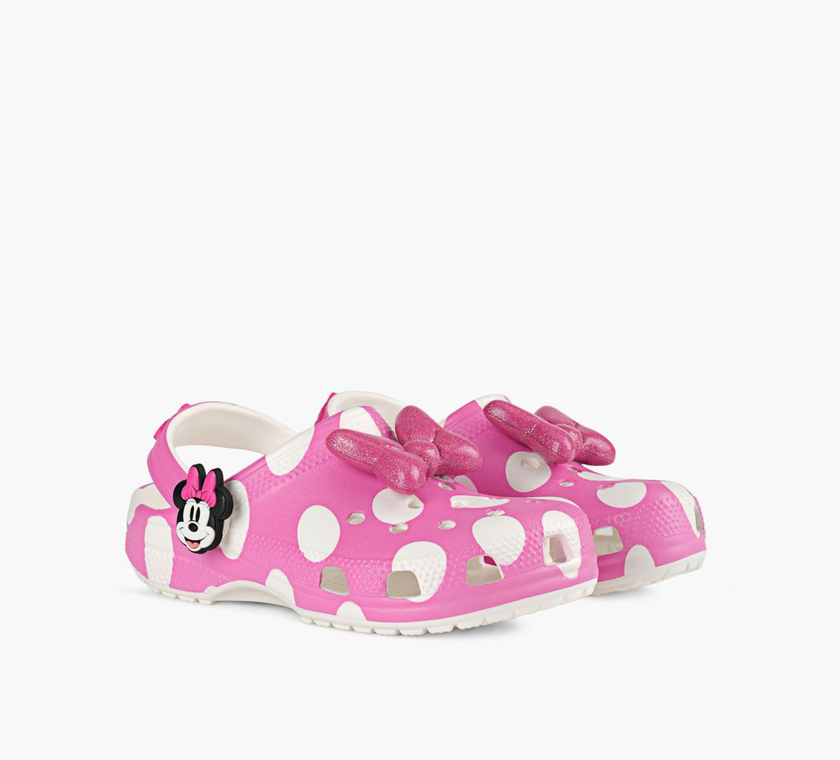 CROCS MINNIEMOUSE in FUCHSIA view 2