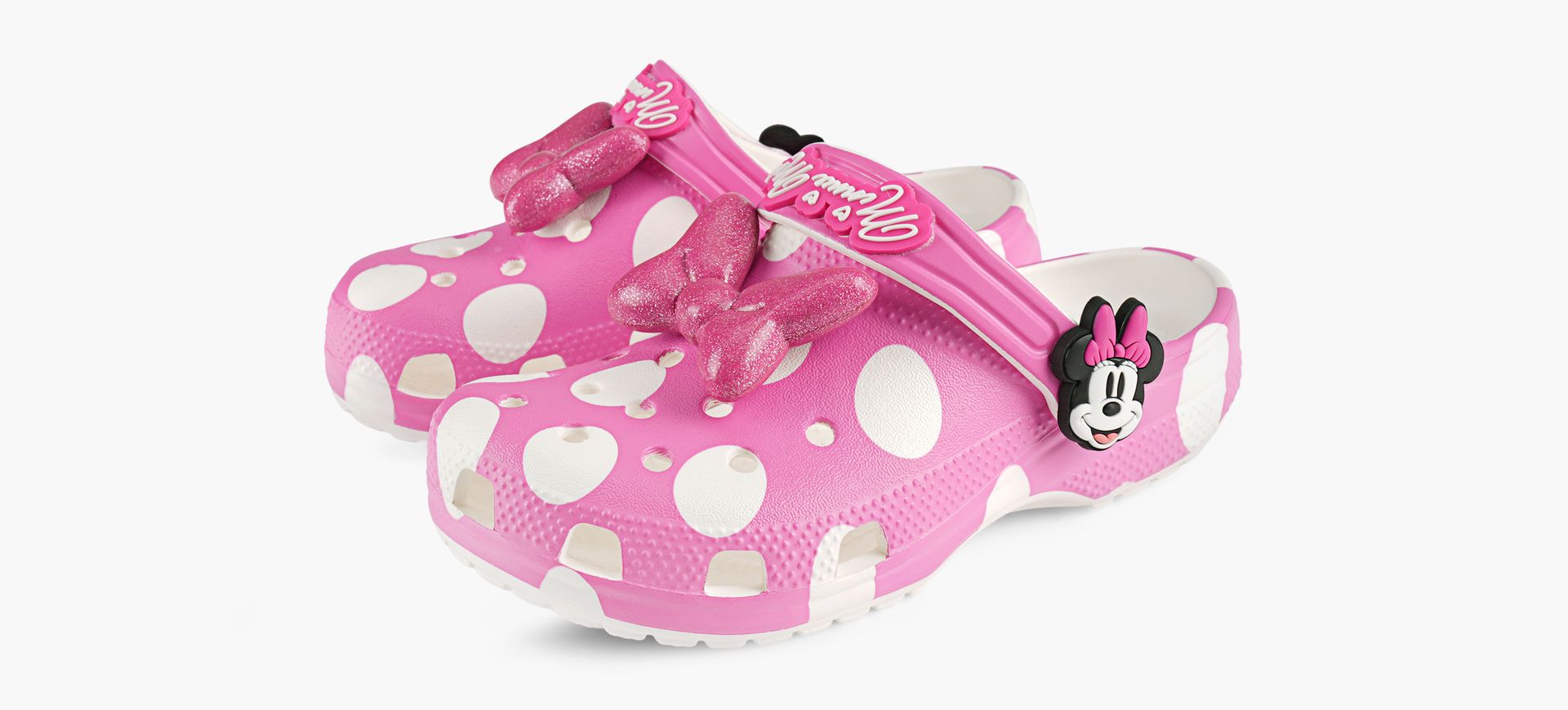 CROCS MINNIEMOUSE in FUCHSIA view 4