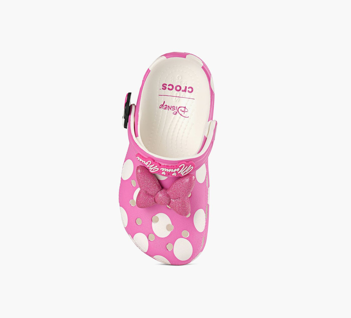 CROCS MINNIEMOUSE in FUCHSIA view 1c