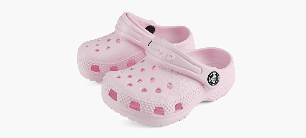 CROCS SABOTSCLASSIQUESPETITS en ROSE PALE vue 4