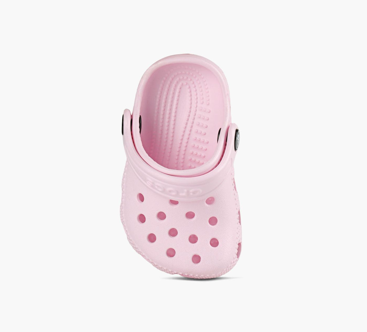 CROCS SABOTSCLASSIQUESPETITS en ROSE PALE vue 1c