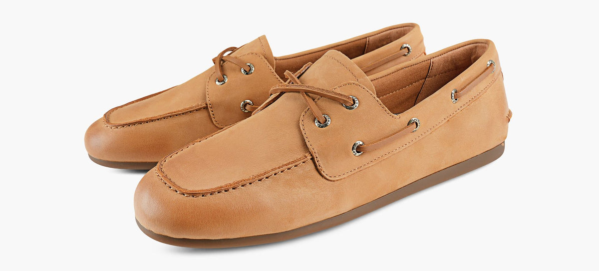 SPERRY SLIMBOATSHOE in TAN view 4