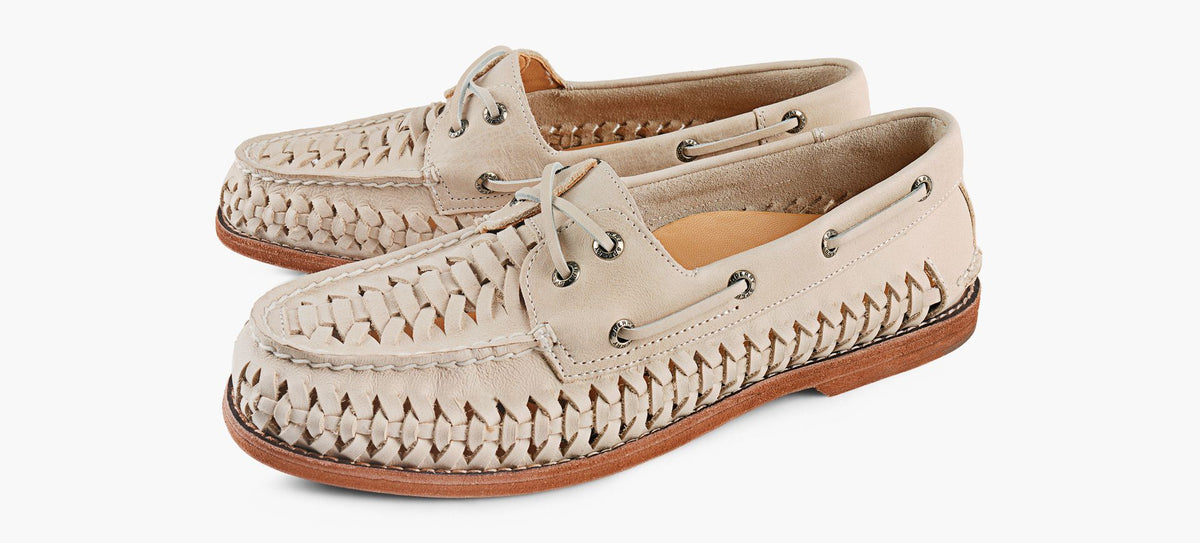 SPERRY GOLDCUPAUTHENTICORIGINAL2EYEWOVEN in BEIGE view 4