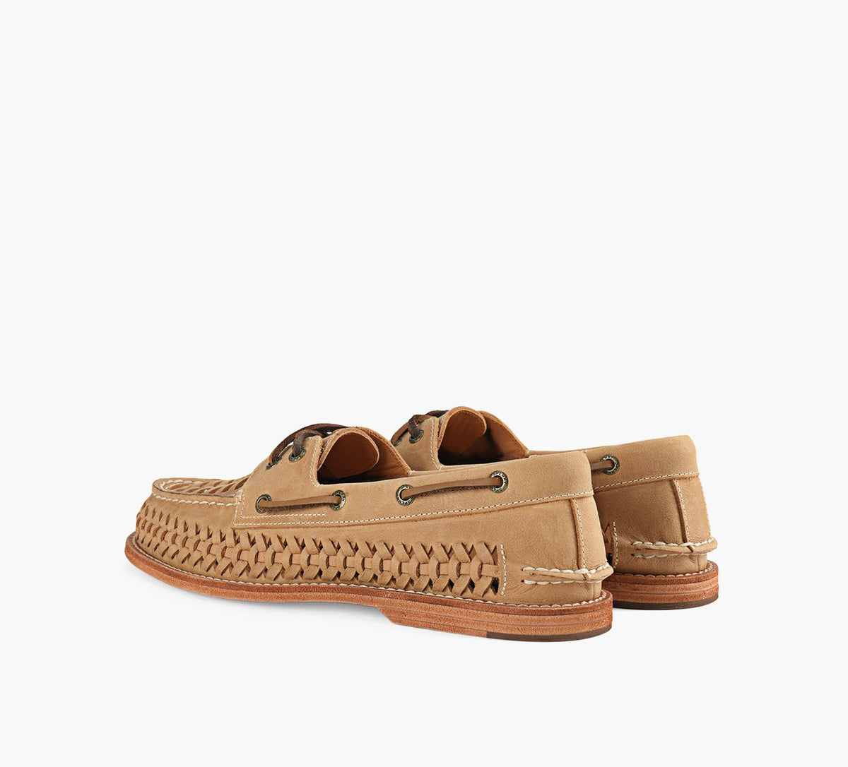 SPERRY GOLDCUPAUTHENTICORIGINAL2EYEWOVEN in TAN view 3