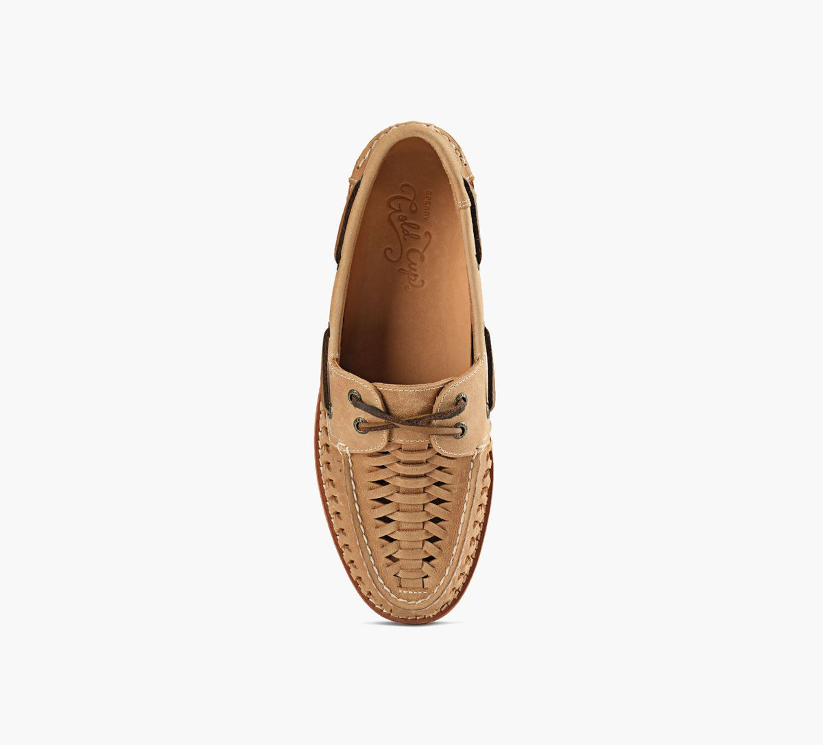 SPERRY GOLDCUPAUTHENTICORIGINAL2EYEWOVEN in TAN view 1c