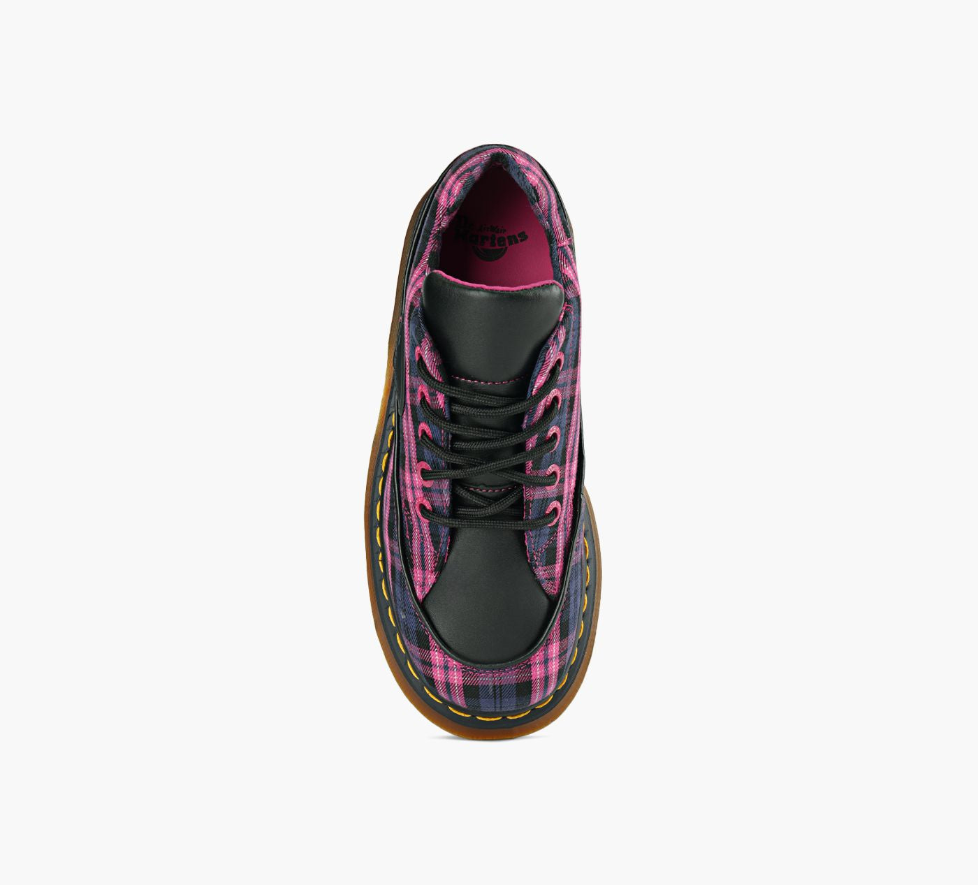 DR. MARTENS BUZZ5OEILLETS en ROSE PALE vue 1c