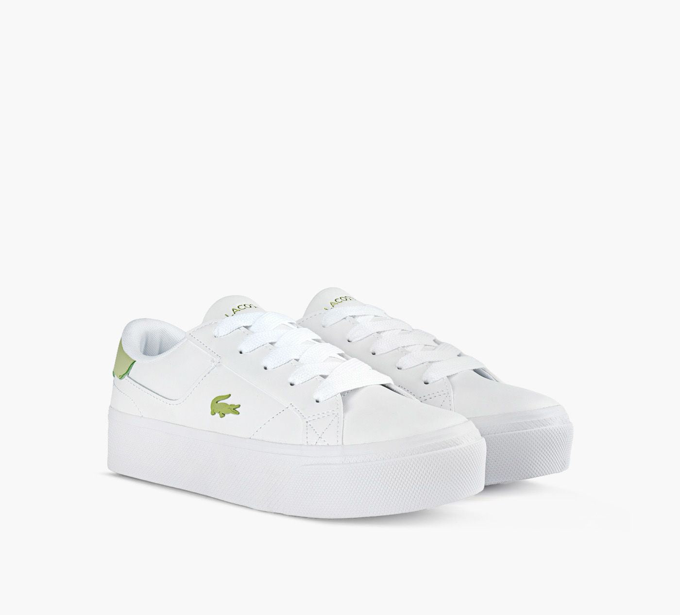 LACOSTE ZIANEPLATFORM in WHITE view 2