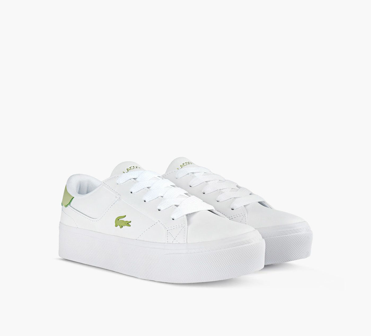 LACOSTE ZIANEPLATFORM in WHITE view 2