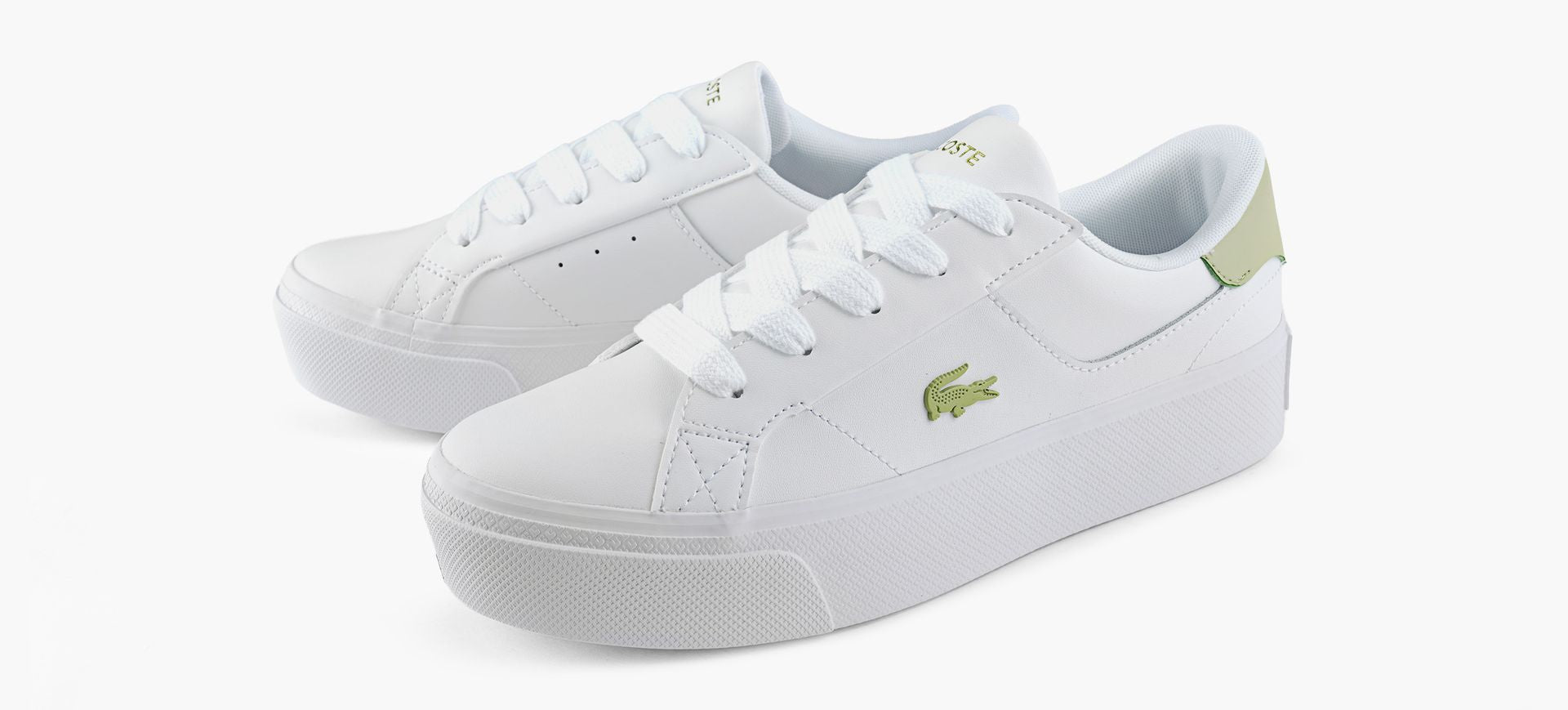 LACOSTE ZIANEPLATFORM in WHITE view 4